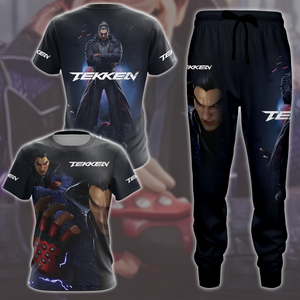 Tekken 8 Kazuya Mishima Video Game All Over Printed T-shirt Tank Top Zip Hoodie Pullover Hoodie Hawaiian Shirt Beach Shorts Joggers   