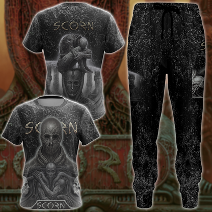 Scorn Video Game 3D All Over Print T-shirt Tank Top Zip Hoodie Pullover Hoodie Hawaiian Shirt Beach Shorts Jogger