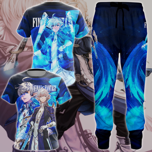 Final Fantasy XIV Alphinaud Video Game 3D All Over Print T-shirt Tank Top Zip Hoodie Pullover Hoodie Hawaiian Shirt Beach Shorts Jogger   