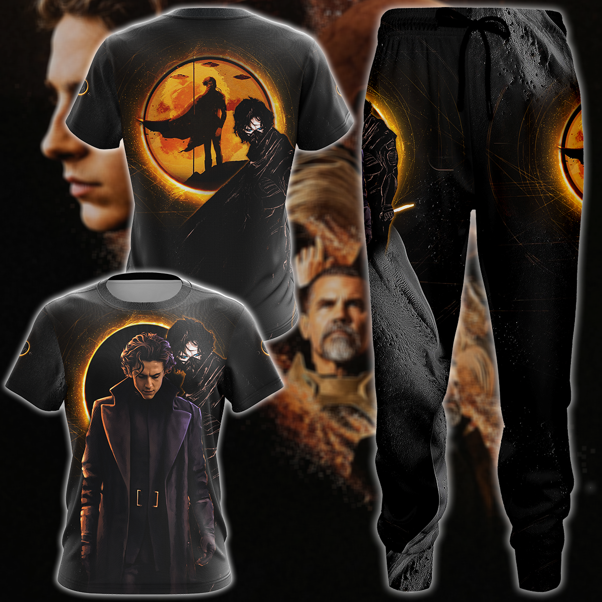 Dune 3D All Over Print T-shirt Tank Top Zip Hoodie Pullover Hoodie Hawaiian Shirt Beach Shorts Jogger