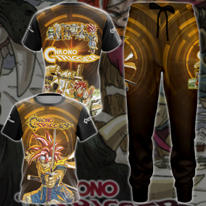 Chrono Trigger Video Game All-Over T-shirt Hoodie Tank Top Hawaiian Shirt Beach Shorts Joggers   