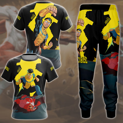 Invincible TV Series All Over Printed T-shirt Tank Top Zip Hoodie Pullover Hoodie Hawaiian Shirt Beach Shorts Joggers