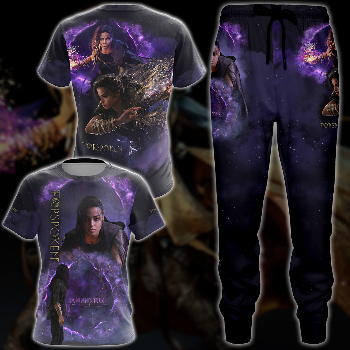 Forspoken Video Game 3D All Over Printed T-shirt Tank Top Zip Hoodie Pullover Hoodie Hawaiian Shirt Beach Shorts Jogger