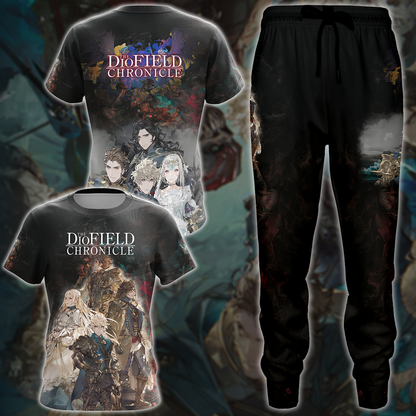 The DioField Chronicle Video Game 3D All Over Print T-shirt Tank Top Zip Hoodie Pullover Hoodie Hawaiian Shirt Beach Shorts Jogger