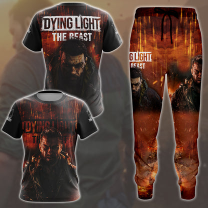 Dying Light: The Beast Video Game All Over Printed T-shirt Tank Top Zip Hoodie Pullover Hoodie Hawaiian Shirt Beach Shorts Joggers