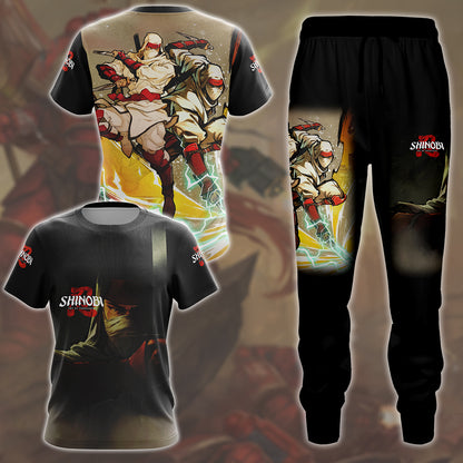 Shinobi: Art of Vengeance Video Game All Over Printed T-shirt Tank Top Zip Hoodie Pullover Hoodie Hawaiian Shirt Beach Shorts Joggers
