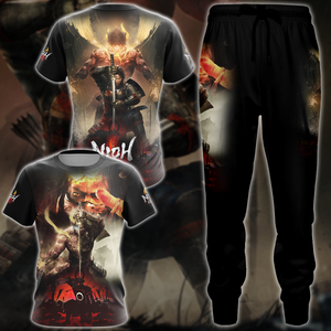 Nioh 2 Video Game 3D All Over Printed T-shirt Tank Top Zip Hoodie Pullover Hoodie Hawaiian Shirt Beach Shorts Jogger   