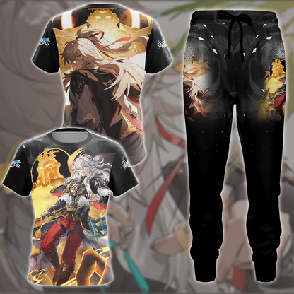 Honkai: Star Rail Jing Yuan Video Game All Over Printed T-shirt Tank Top Zip Hoodie Pullover Hoodie Hawaiian Shirt Beach Shorts Joggers   