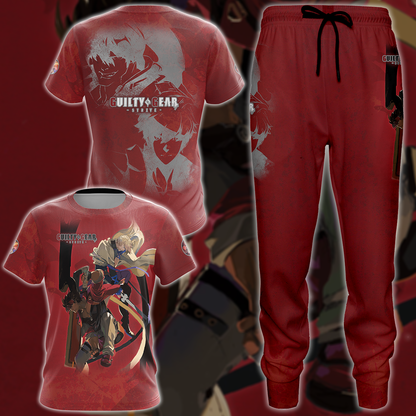 Guilty Gear Strive Video Game 3D All Over Printed T-shirt Tank Top Zip Hoodie Pullover Hoodie Hawaiian Shirt Beach Shorts Jogger