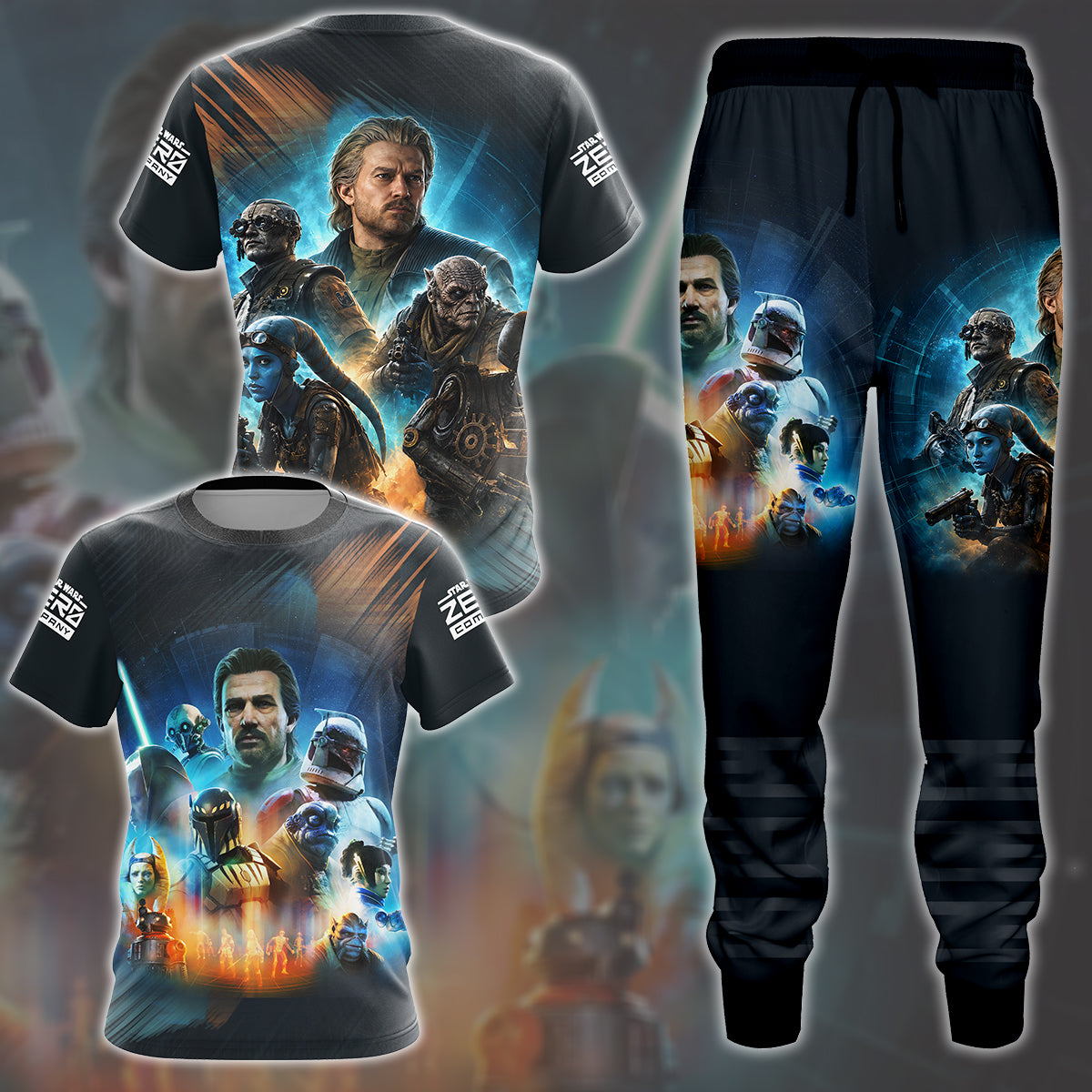 Star Wars Zero Company Video Game All Over Printed T-shirt Tank Top Zip Hoodie Pullover Hoodie Hawaiian Shirt Beach Shorts Joggers