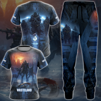 Wasteland 3 Video Game 3D All Over Printed T-shirt Tank Top Zip Hoodie Pullover Hoodie Hawaiian Shirt Beach Shorts Jogger