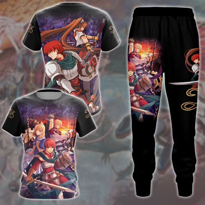 Ys Adol Christin Video Game All Over Printed T-shirt Tank Top Zip Hoodie Pullover Hoodie Hawaiian Shirt Beach Shorts Joggers