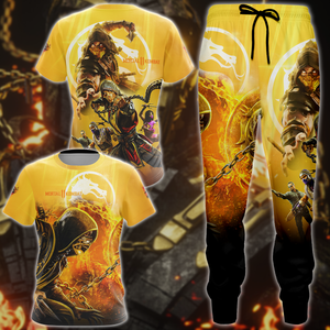 Mortal Kombat Video Game 3D All Over Print T-shirt Tank Top Zip Hoodie Pullover Hoodie Hawaiian Shirt Beach Shorts Jogger   