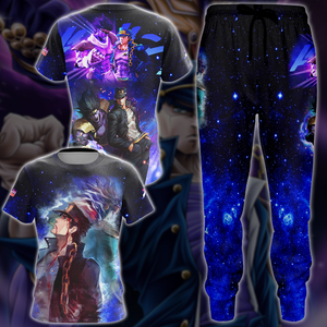 JoJo's Bizarre Adventure Anime 3D All Over Print T-shirt Tank Top Zip Hoodie Pullover Hoodie Hawaiian Shirt Beach Shorts Jogger   