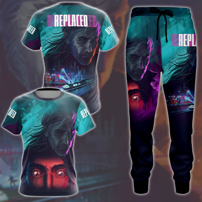 REPLACED Video Game All Over Printed T-shirt Tank Top Zip Hoodie Pullover Hoodie Hawaiian Shirt Beach Shorts Joggers