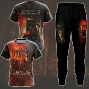 Elden Ring Shadow of the Erdtree Edition Video Game All Over Printed T-shirt Tank Top Zip Hoodie Pullover Hoodie Hawaiian Shirt Beach Shorts Joggers   