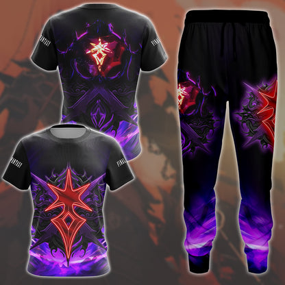 Final Fantasy Dark Knight Video Game All Over Printed T-shirt Tank Top Zip Hoodie Pullover Hoodie Hawaiian Shirt Beach Shorts Joggers