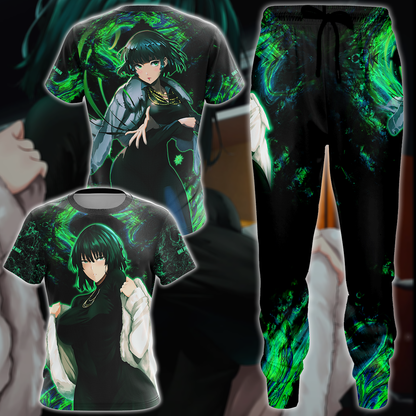 One Punch Man Fubuki 3D All Over Print T-shirt Tank Top Zip Hoodie Pullover Hoodie Hawaiian Shirt Beach Shorts Jogger