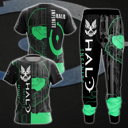 Halo Infinite All Over Print T-shirt Tank Top Zip Hoodie Pullover Hoodie Hawaiian Shirt