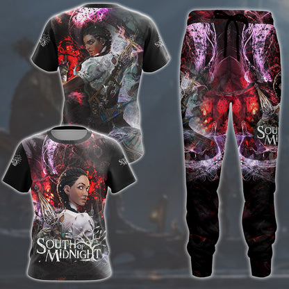 South of Midnight Video Game All Over Printed T-shirt Tank Top Zip Hoodie Pullover Hoodie Hawaiian Shirt Beach Shorts Joggers