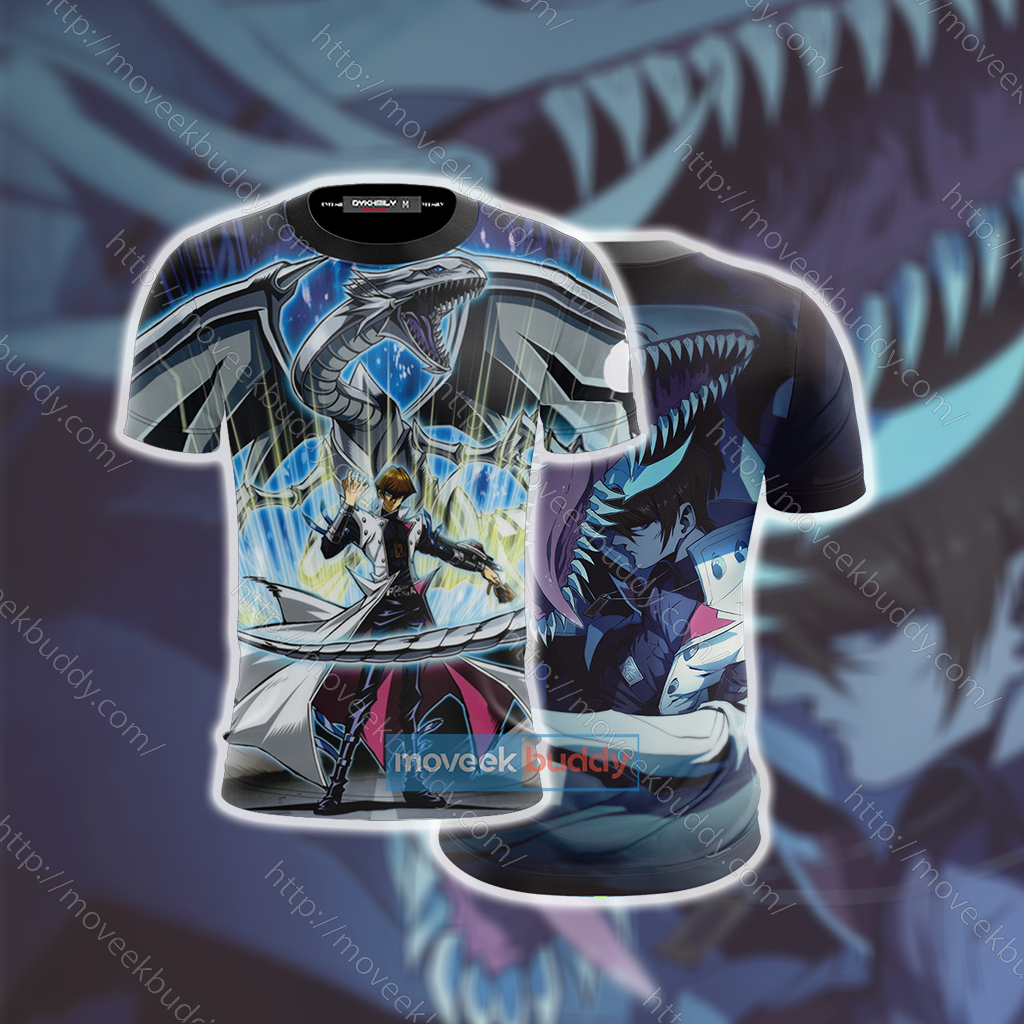 Yu-Gi-Oh! Seto Kaiba And Blue-eyes White Dragon T-shirt   