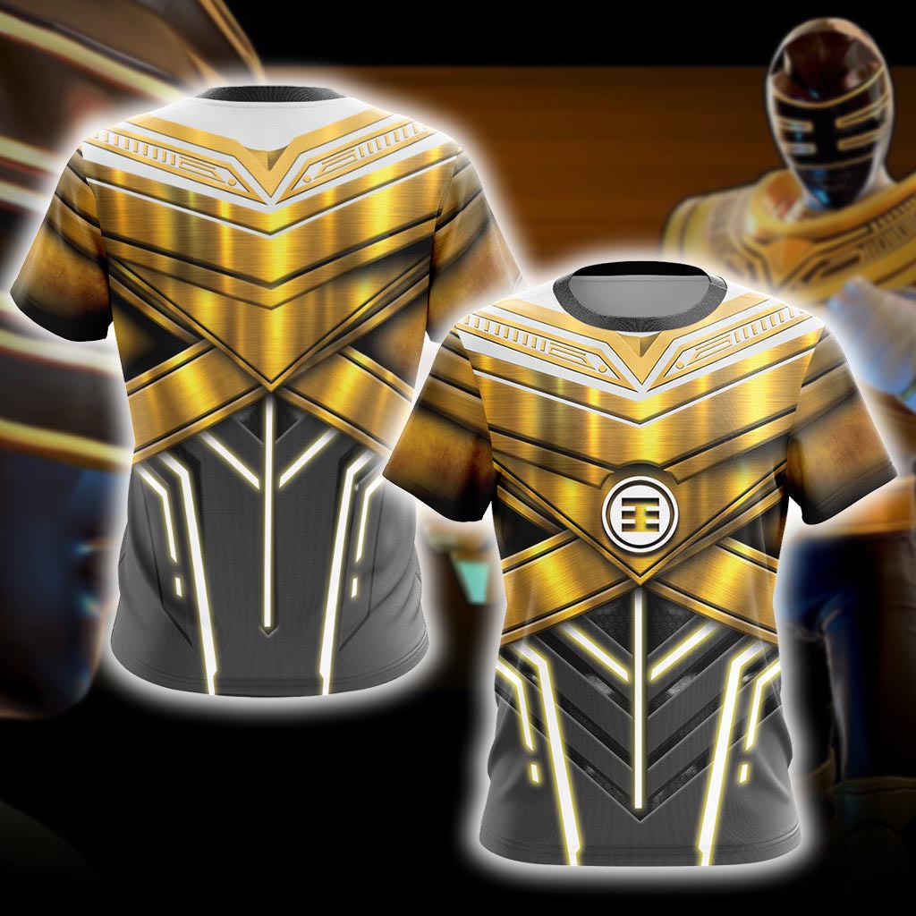 Power Ranger ZEO Cosplay Unisex 3D T-shirt Black Ranger