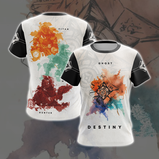 Destiny - Ghost New Look Unisex 3D T-shirt T-shirt