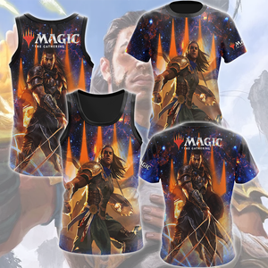 Magic: The Gathering Gideon Jura Video Game All Over Printed T-shirt Tank Top Zip Hoodie Pullover Hoodie Hawaiian Shirt Beach Shorts Joggers