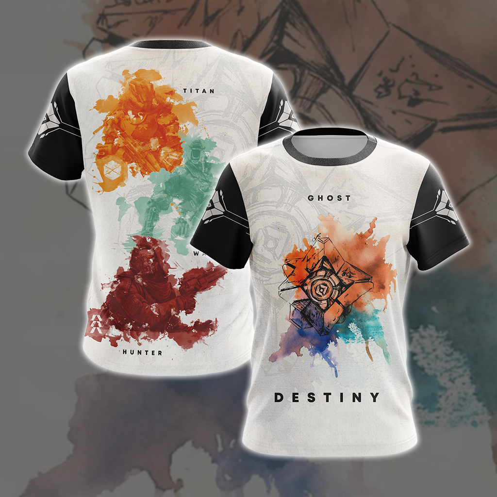 Destiny - Ghost New Look Unisex 3D T-shirt