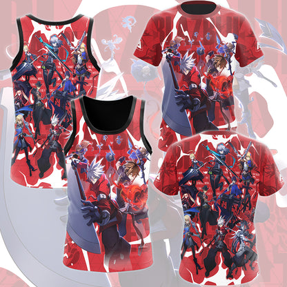 BlazBlue Entropy Effect Video Game All Over Printed T-shirt Tank Top Zip Hoodie Pullover Hoodie Hawaiian Shirt Beach Shorts Joggers
