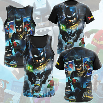 LEGO Batman: The Videogame Video Game All Over Printed T-shirt Tank Top Zip Hoodie Pullover Hoodie Hawaiian Shirt Beach Shorts Joggers