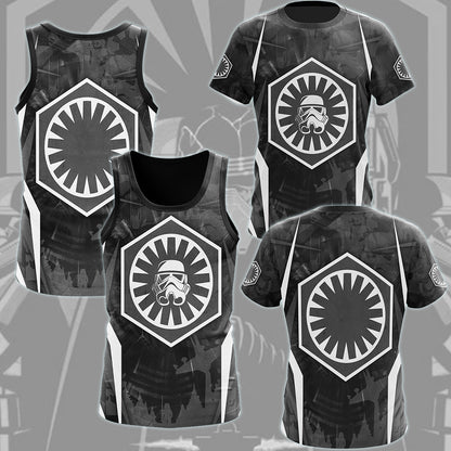 Star Wars First Order Video Game All Over Printed T-shirt Tank Top Zip Hoodie Pullover Hoodie Hawaiian Shirt Beach Shorts Joggers