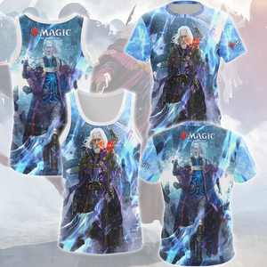 Magic: The Gathering Urza Video Game All Over Printed T-shirt Tank Top Zip Hoodie Pullover Hoodie Hawaiian Shirt Beach Shorts Joggers