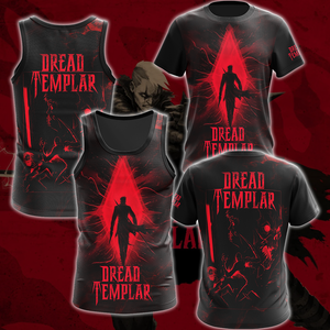 Dread Templar Video Game All Over Printed T-shirt Tank Top Zip Hoodie Pullover Hoodie Hawaiian Shirt Beach Shorts Joggers   