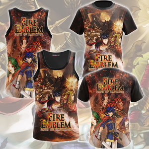 Fire Emblem Path of Radiance Video Game All Over Printed T-shirt Tank Top Zip Hoodie Pullover Hoodie Hawaiian Shirt Beach Shorts Joggers   