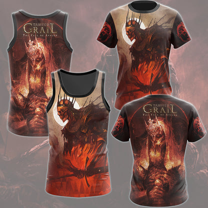 Tainted Grail: The Fall of Avalon Video Game All Over Printed T-shirt Tank Top Zip Hoodie Pullover Hoodie Hawaiian Shirt Beach Shorts Joggers