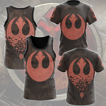 Star Wars Rebel Alliance Video Game All Over Printed T-shirt Tank Top Zip Hoodie Pullover Hoodie Hawaiian Shirt Beach Shorts Joggers