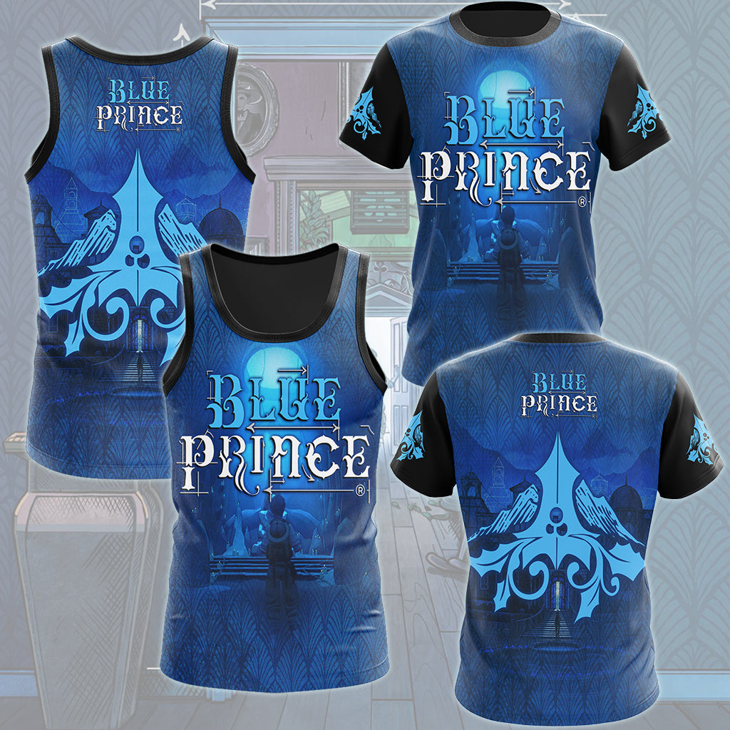 Blue Prince Video Game All Over Printed T-shirt Tank Top Zip Hoodie Pullover Hoodie Hawaiian Shirt Beach Shorts Joggers