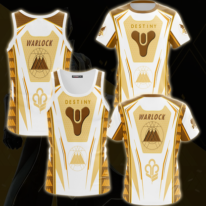 Destiny Warlock Video Game All Over Printed T-shirt Tank Top Zip Hoodie Pullover Hoodie Hawaiian Shirt Beach Shorts Joggers
