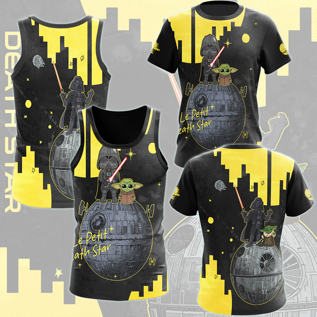 Star Wars Le Petit Death Star Video Game All Over Printed T-shirt Tank Top Zip Hoodie Pullover Hoodie Hawaiian Shirt Beach Shorts Joggers