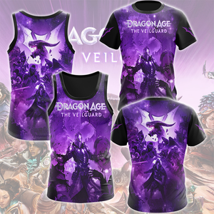 Dragon Age: The Veilguard Video Game All Over Printed T-shirt Tank Top Zip Hoodie Pullover Hoodie Hawaiian Shirt Beach Shorts Joggers   