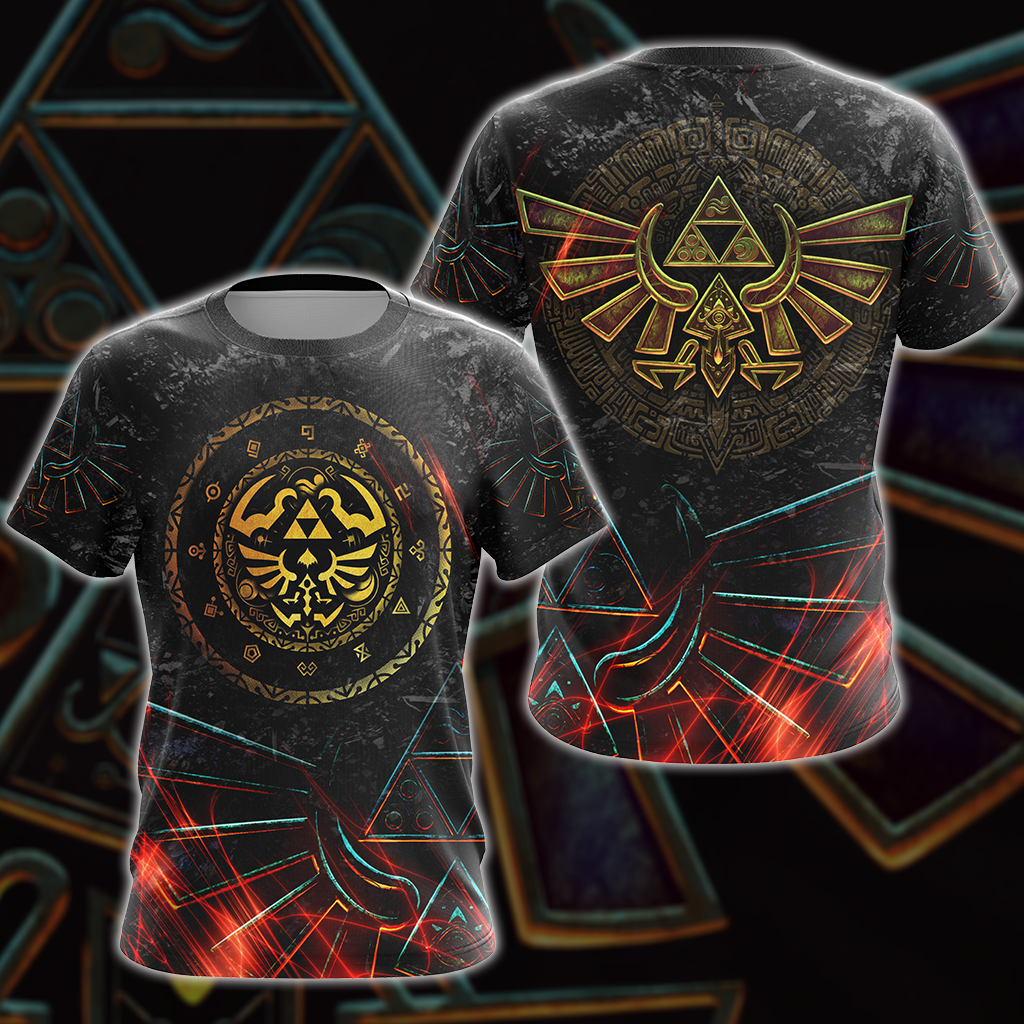 The Legend of Zelda All Over Print T-shirt Tank Top Zip Hoodie Pullover Hoodie Hawaiian Shirt T-shirt