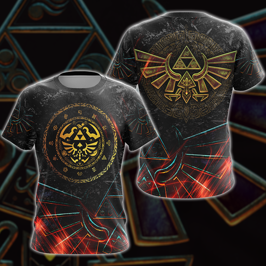 The Legend of Zelda All Over Print T-shirt Tank Top Zip Hoodie Pullover Hoodie Hawaiian Shirt T-shirt