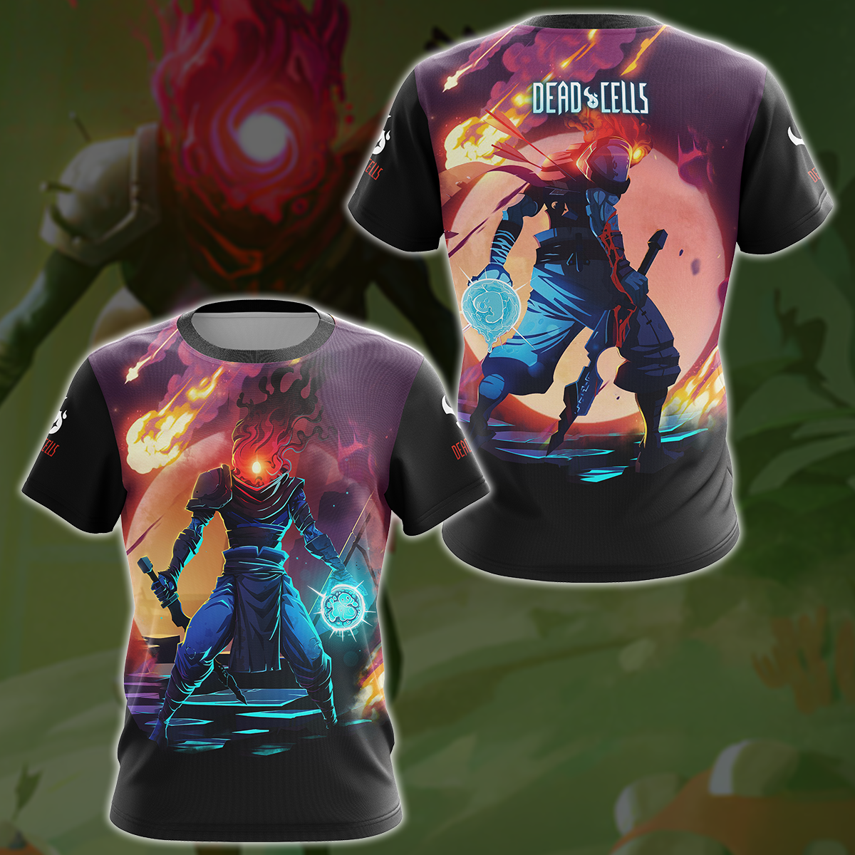 Dead Cells Video Game 3D All Over Printed T-shirt Tank Top Zip Hoodie Pullover Hoodie Hawaiian Shirt Beach Shorts Jogger T-shirt