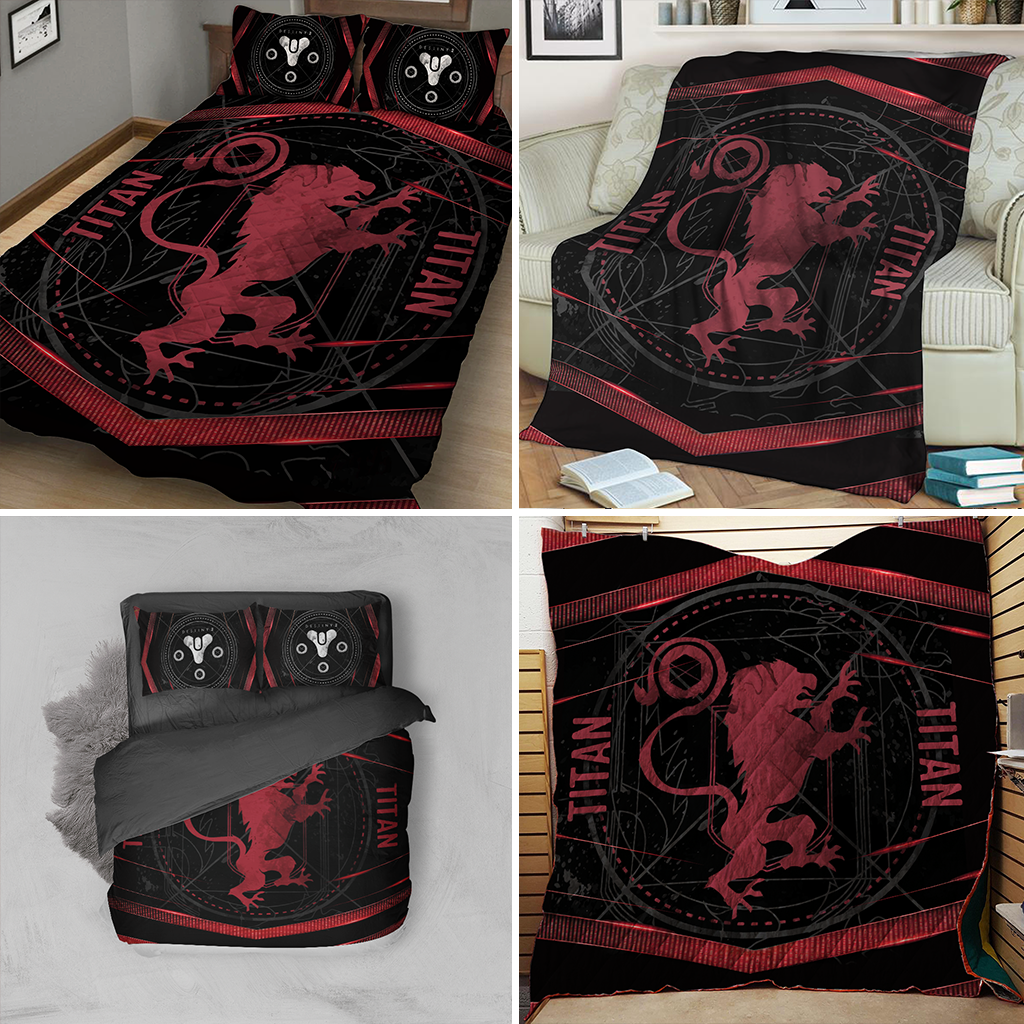 Destiny 2 Titan 3D Bed Set