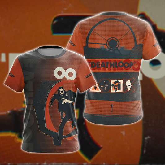 Deathloop 3D All Over Print T-shirt Tank Top Zip Hoodie Pullover Hoodie Hawaiian Shirt Beach Shorts Jogger T-shirt