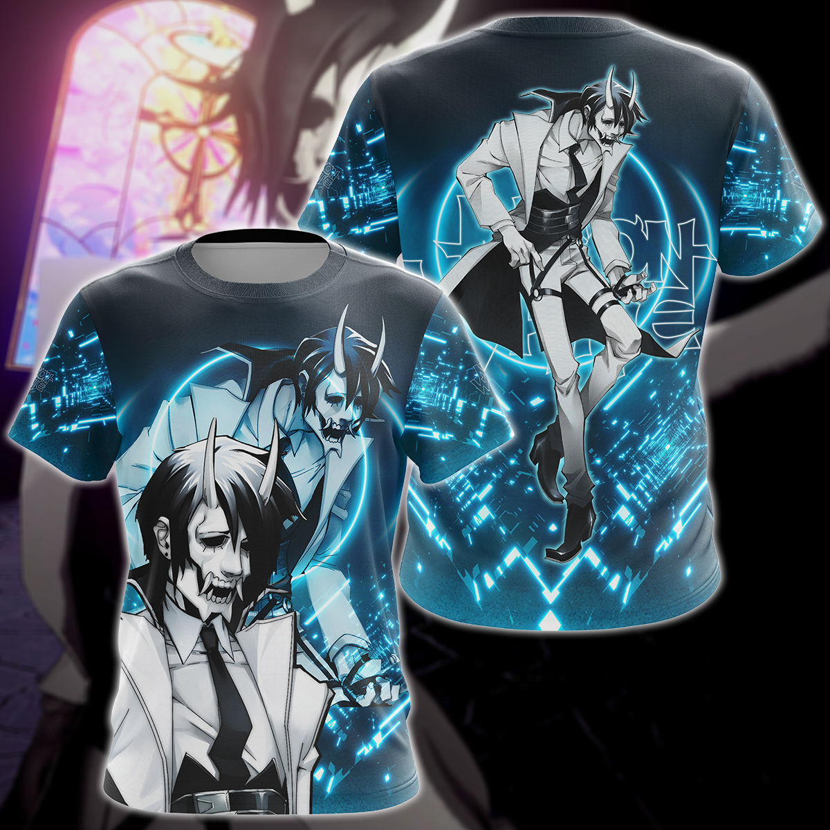 Neon White Video Game 3D All Over Print T-shirt Tank Top Zip Hoodie Pullover Hoodie Hawaiian Shirt Beach Shorts Jogger T-shirt