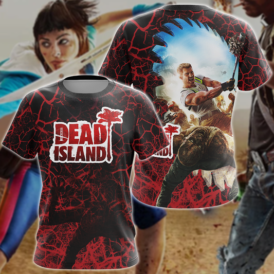 Dead Island Video Game 3D All Over Print T-shirt Tank Top Zip Hoodie Pullover Hoodie Hawaiian Shirt Beach Shorts Jogger T-shirt
