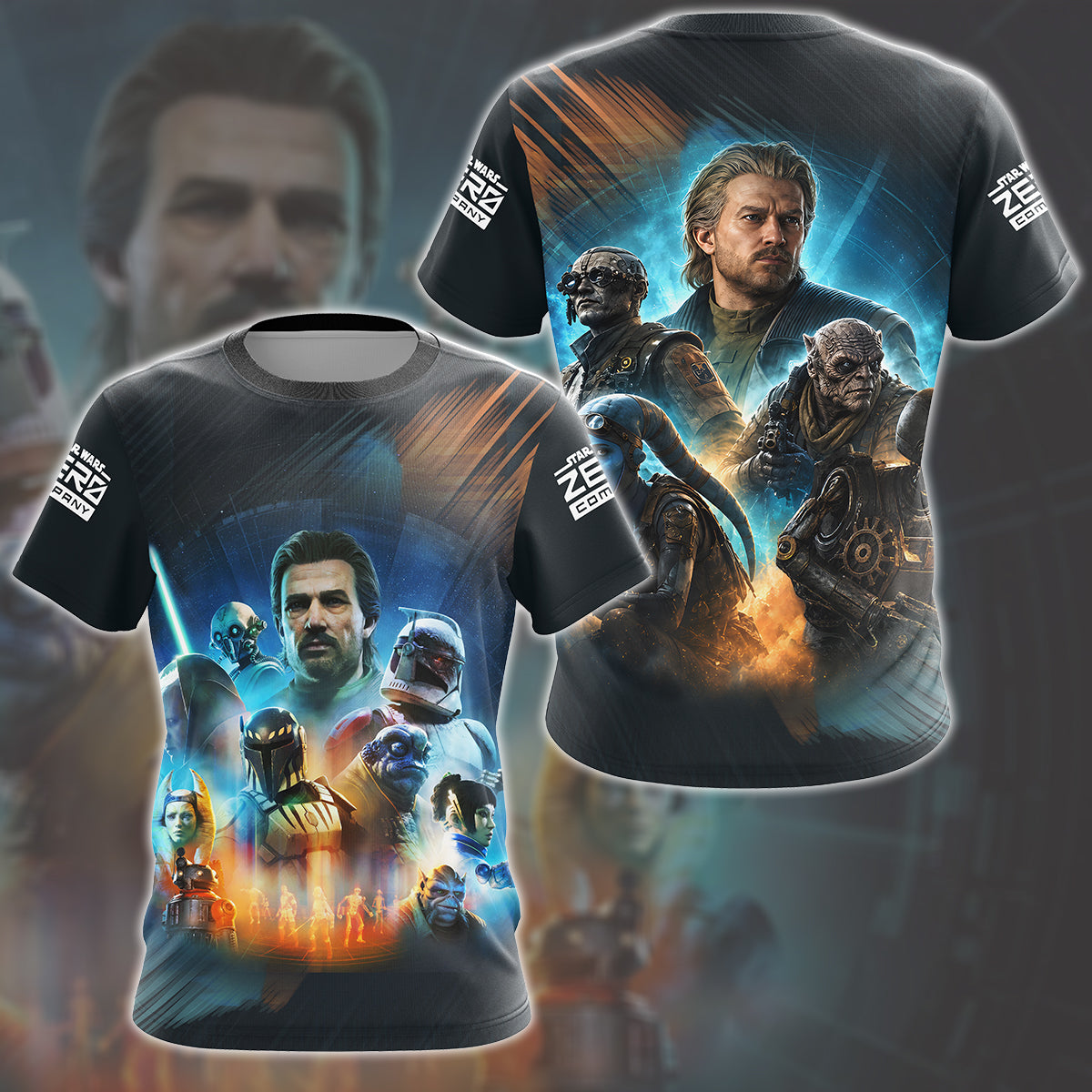 Star Wars Zero Company Video Game All Over Printed T-shirt Tank Top Zip Hoodie Pullover Hoodie Hawaiian Shirt Beach Shorts Joggers T-shirt