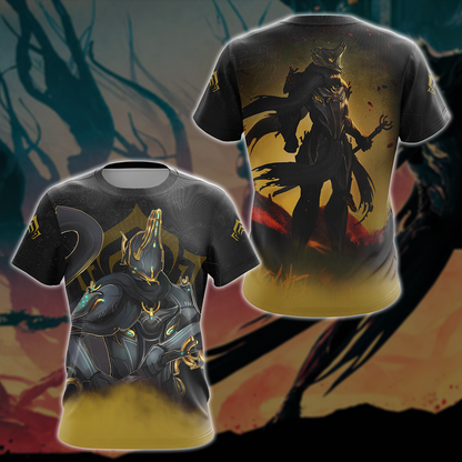 Warframe Video Game All Over Printed T-shirt Tank Top Zip Hoodie Pullover Hoodie Hawaiian Shirt Beach Shorts Joggers